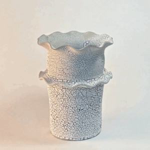 Pleaded Vase